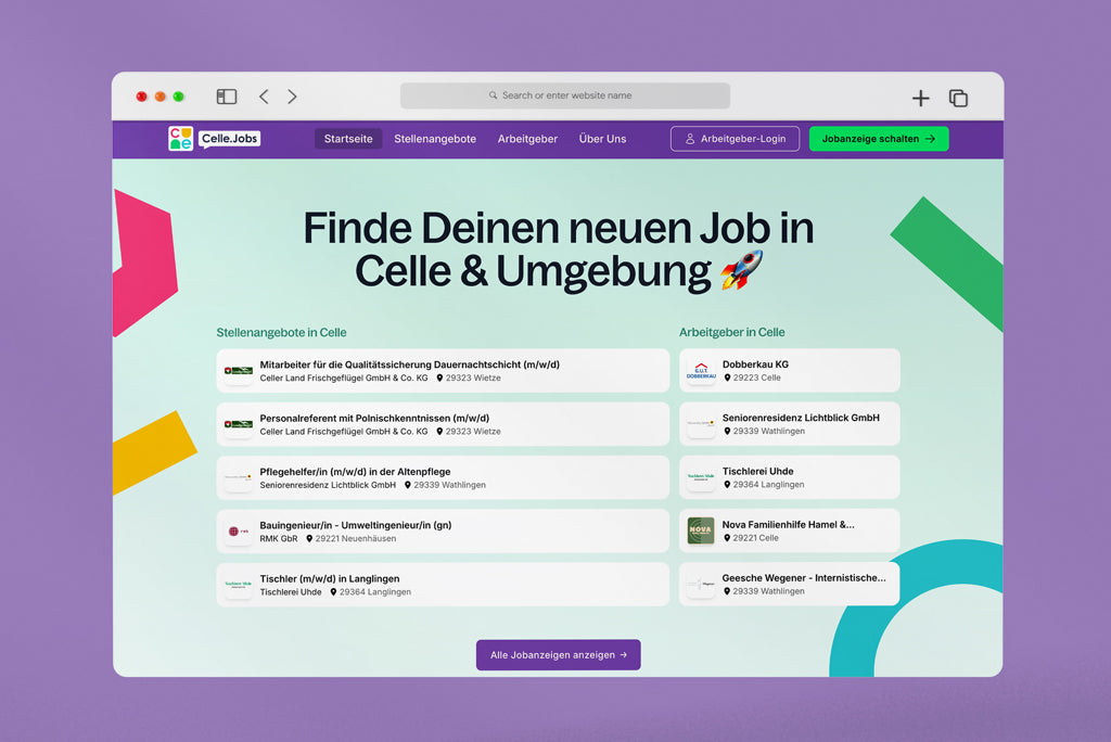 Entwicklung einer mehrsprachigen SaaS Plattform für Recruiting Unternehmen